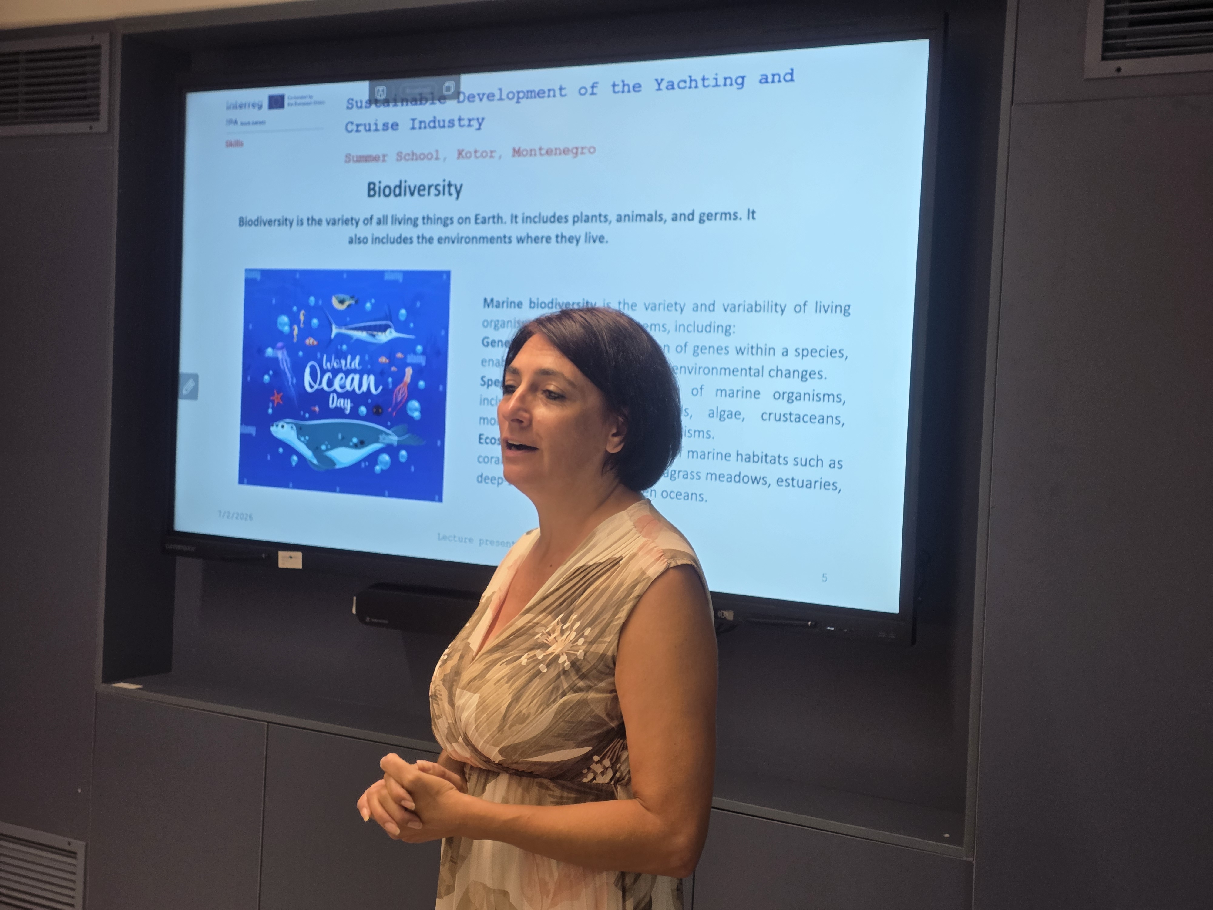 Interreg Skills, Kotor Summer School Addresses Sea and Coastal Pollution